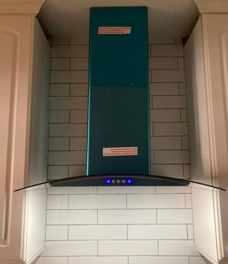 Kitchen Fan Installation